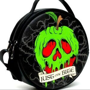 Disney Buckle down Snow White Poison Apple Crossbody Bag NWT